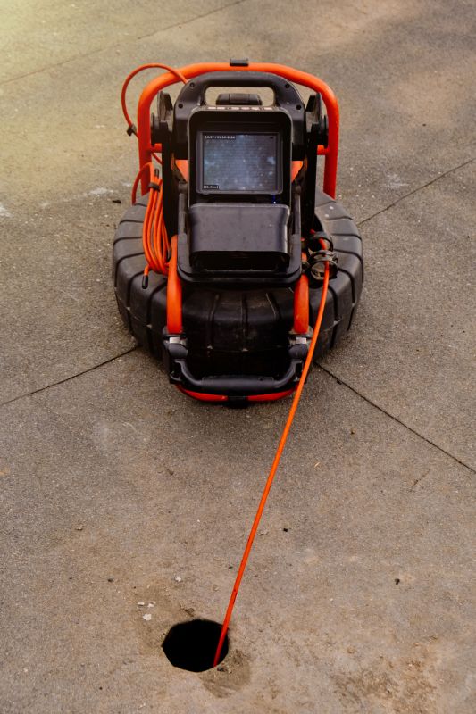 Drain Inspection Equipment in Action