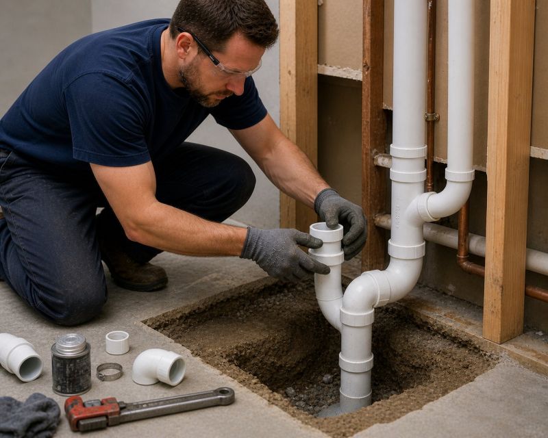 Linear Drain Installation in Denver, CO